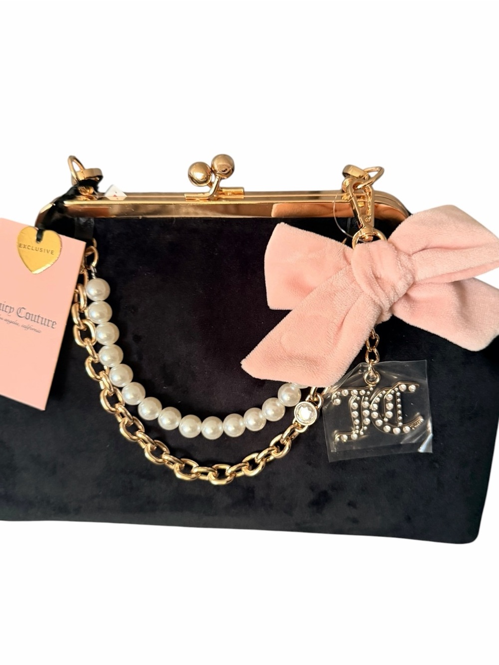 Juicy Couture Kisslock Charm Haus Frame Bag - Picture 4 of 6